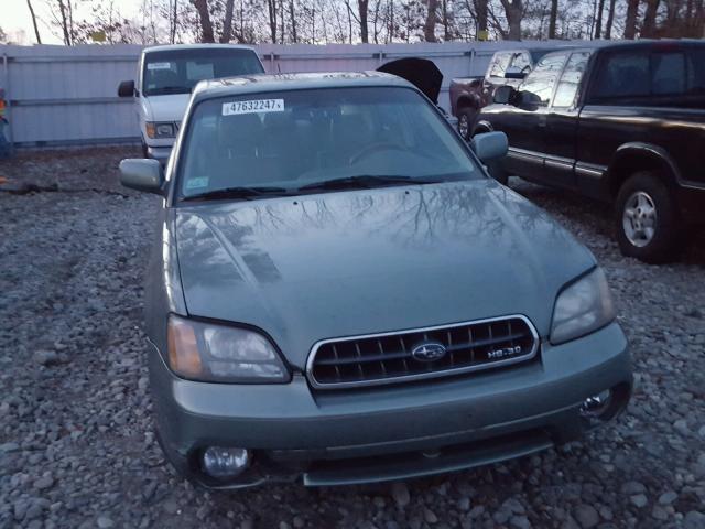 4S3BE896947206446 - 2004 SUBARU LEGACY OUT GREEN photo 9