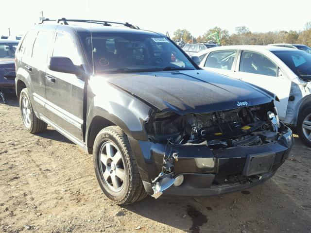 1J8GR48K38C139754 - 2008 JEEP GRAND CHER BLACK photo 1