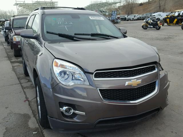 2CNALPEW2A6327490 - 2010 CHEVROLET EQUINOX LT BROWN photo 1