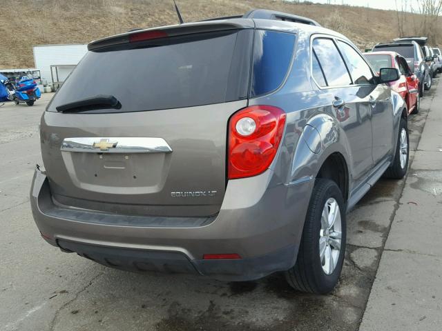 2CNALPEW2A6327490 - 2010 CHEVROLET EQUINOX LT BROWN photo 4