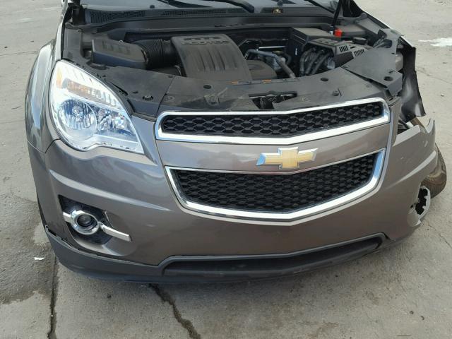 2CNALPEW2A6327490 - 2010 CHEVROLET EQUINOX LT BROWN photo 7