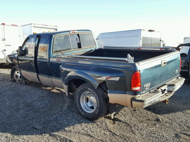 1FTWX33S6XEC86132 - 1999 FORD F350 SUPER GREEN photo 3