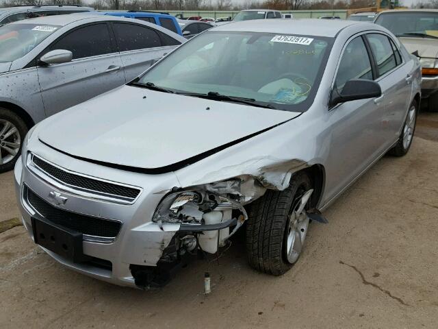 1G1ZB5E04CF135791 - 2012 CHEVROLET MALIBU LS SILVER photo 2