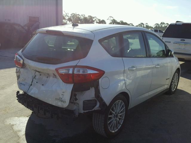 1FADP5AU3DL502538 - 2013 FORD C-MAX SE WHITE photo 4