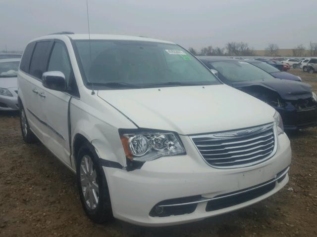 2C4RC1CG9CR363016 - 2012 CHRYSLER TOWN & COU WHITE photo 1