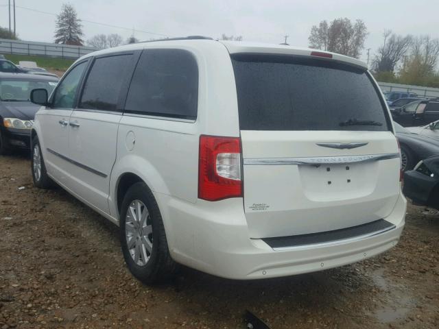 2C4RC1CG9CR363016 - 2012 CHRYSLER TOWN & COU WHITE photo 3