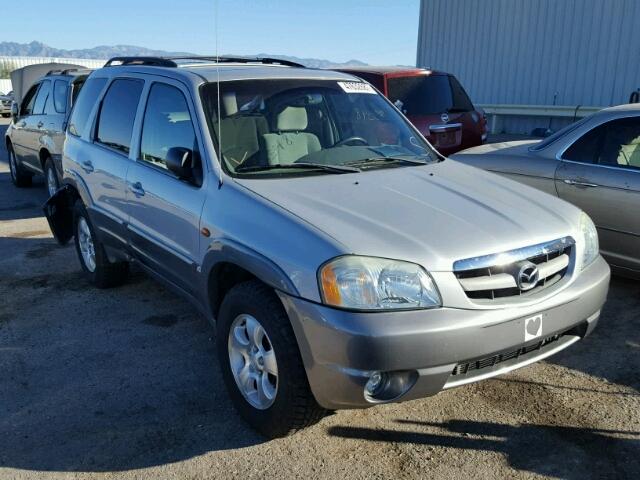 4F2YU08172KM50921 - 2002 MAZDA TRIBUTE LX SILVER photo 1