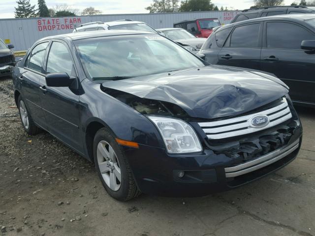 3FAHP07198R209218 - 2008 FORD FUSION SE BLUE photo 1