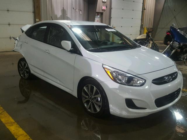 KMHCT4AE5HU362718 - 2017 HYUNDAI ACCENT SE WHITE photo 1