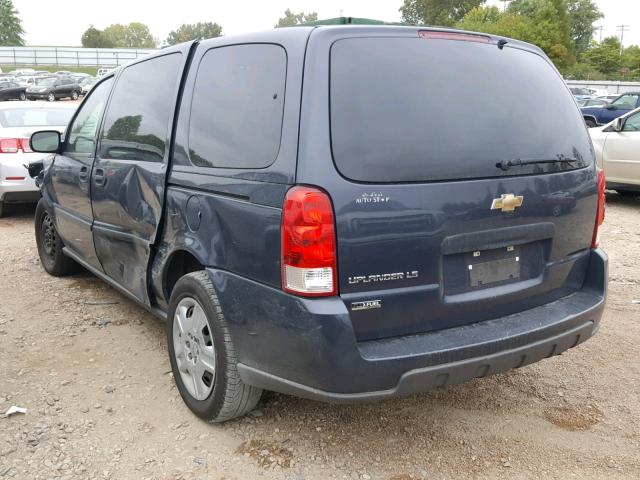 1GNDV23WX8D112086 - 2008 CHEVROLET UPLANDER L 蓝色 照片 3