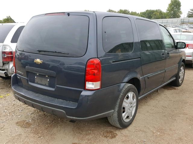 1GNDV23WX8D112086 - 2008 CHEVROLET UPLANDER L 蓝色 照片 4