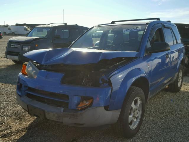 5GZCZ23D43S859905 - 2003 SATURN VUE BLUE photo 2