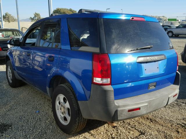 5GZCZ23D43S859905 - 2003 SATURN VUE BLUE photo 3