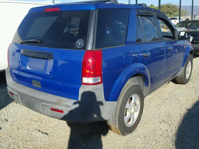 5GZCZ23D43S859905 - 2003 SATURN VUE BLUE photo 4