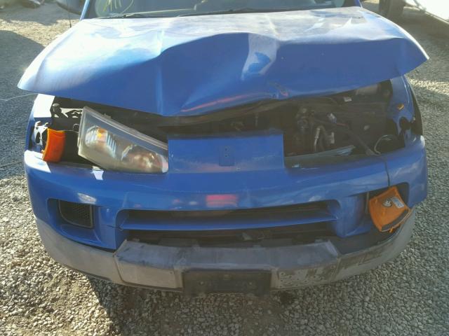 5GZCZ23D43S859905 - 2003 SATURN VUE BLUE photo 7