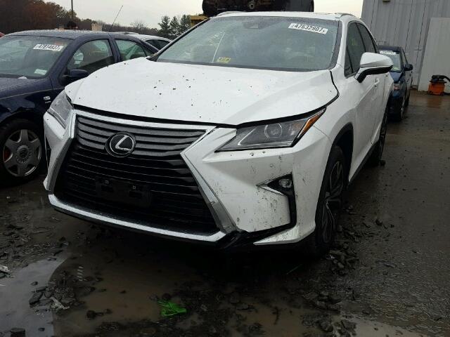 2T2BZMCA6HC085644 - 2017 LEXUS RX 350 WHITE photo 2