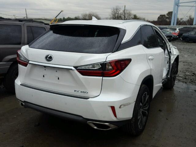 2T2BZMCA6HC085644 - 2017 LEXUS RX 350 WHITE photo 4