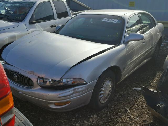 1G4HP54K224159276 - 2002 BUICK LESABRE CU SILVER photo 2