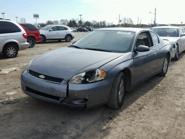 2G1WM15K269227101 - 2006 CHEVROLET MONTE CARL GRAY photo 2