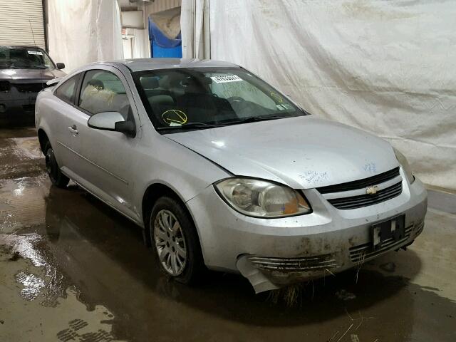 1G1AD1F5XA7126739 - 2010 CHEVROLET COBALT 1LT SILVER photo 1