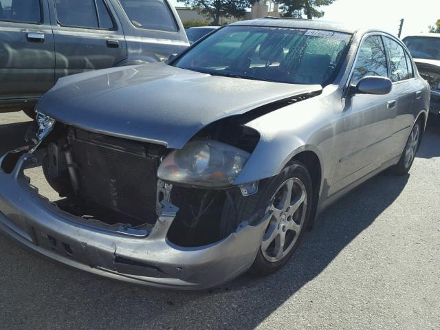 JNKCV51E44M618943 - 2004 INFINITI G35 GRAY photo 2