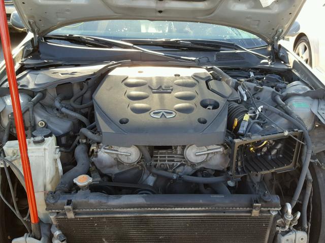 JNKCV51E44M618943 - 2004 INFINITI G35 GRAY photo 7