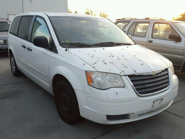 2A8HR44H38R620934 - 2008 CHRYSLER TOWN & COU WHITE photo 1