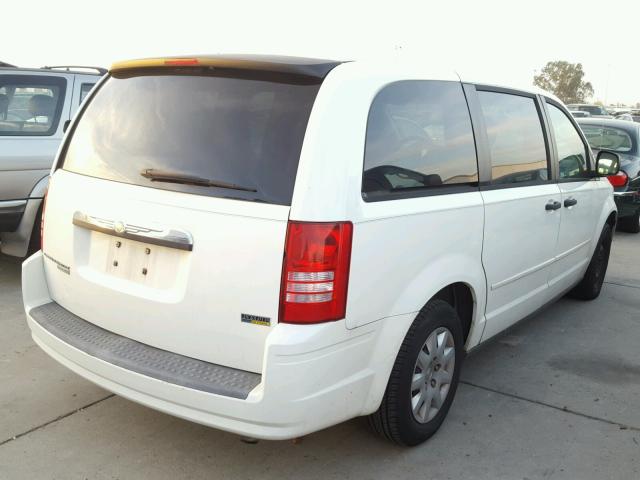 2A8HR44H38R620934 - 2008 CHRYSLER TOWN & COU WHITE photo 4