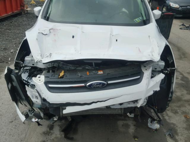 1FMCU9G90DUA80291 - 2013 FORD ESCAPE SE WHITE photo 7