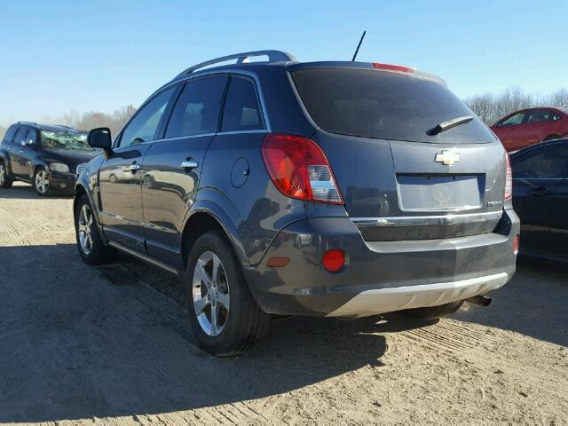 3GNAL3EK8DS578246 - 2013 CHEVROLET CAPTIVA LT GRAY photo 3