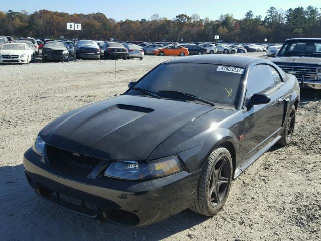 1FAFP42XX2F194677 - 2002 FORD MUSTANG GT BLACK photo 2