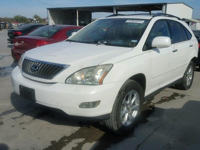 2T2GK31U38C052747 - 2008 LEXUS RX 350 WHITE photo 2