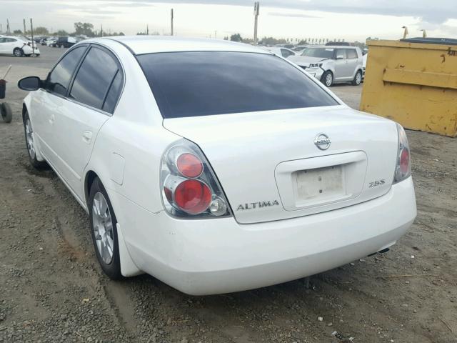 1N4AL11D96N456065 - 2006 NISSAN ALTIMA S WHITE photo 3