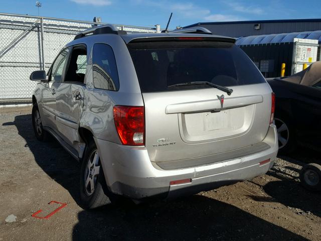 2CKDL63F476006745 - 2007 PONTIAC TORRENT GRAY photo 3