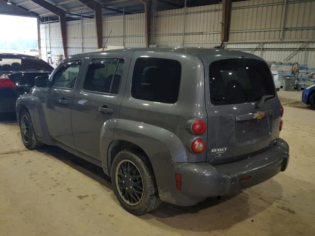 3GNDA13DX8S574751 - 2008 CHEVROLET HHR LS GRAY photo 3