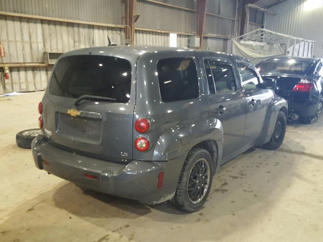 3GNDA13DX8S574751 - 2008 CHEVROLET HHR LS GRAY photo 4