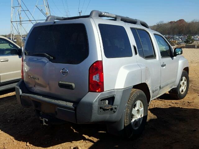 5N1AN08UX5C633328 - 2005 NISSAN XTERRA OFF SILVER photo 9