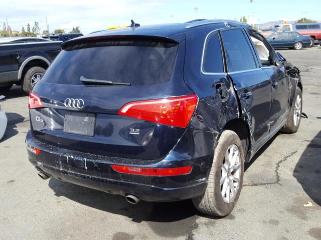 WA1KK78RX9A020319 - 2009 AUDI Q5 3.2 BLUE photo 4