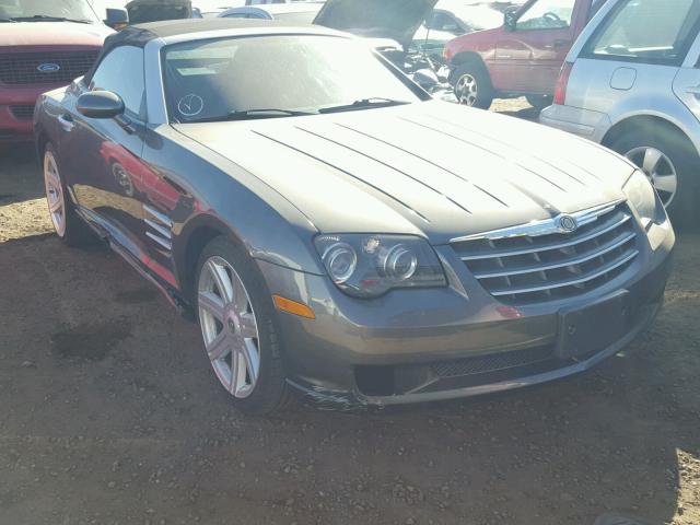 1C3AN65L65X051517 - 2005 CHRYSLER CROSSFIRE GRAY photo 1