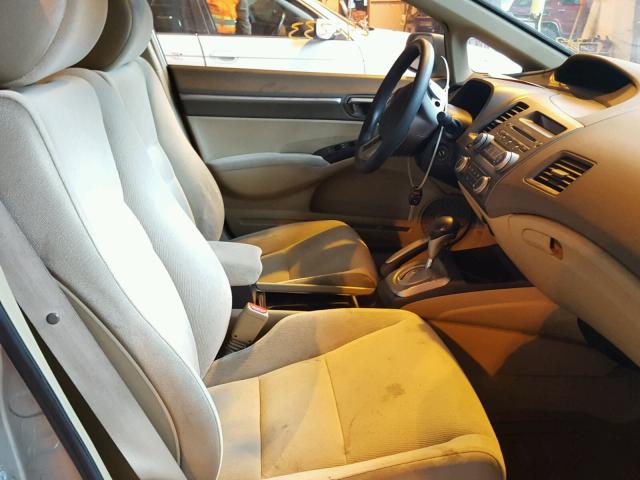 1HGFA16816L030501 - 2006 HONDA CIVIC EX GOLD photo 5