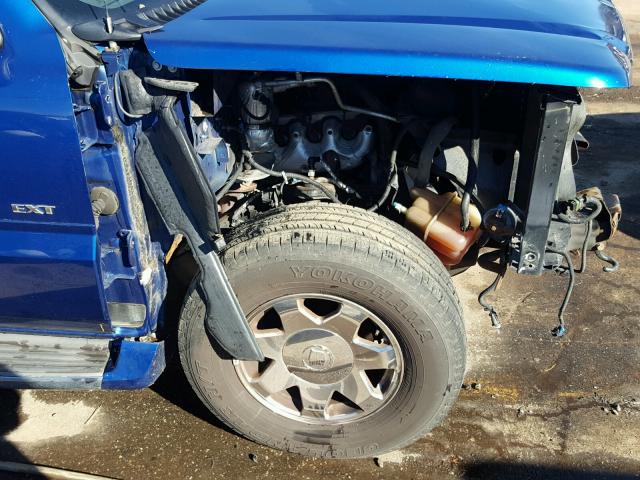 3GYEK63N73G152507 - 2003 CADILLAC ESCALADE E BLUE photo 9