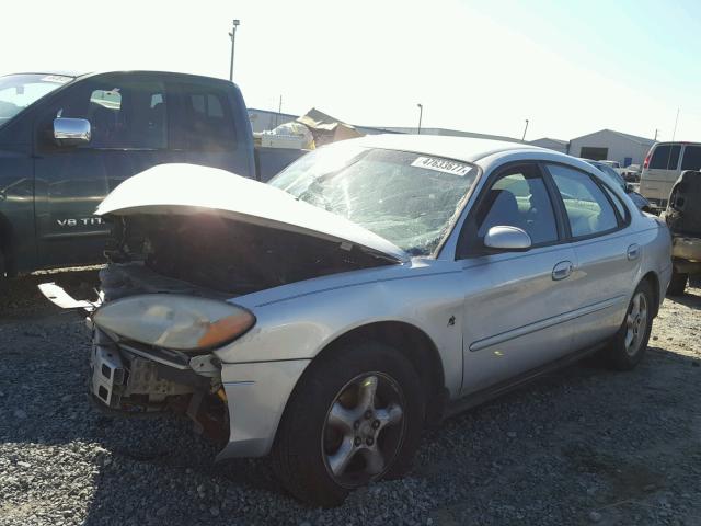 1FAFP55291G228140 - 2001 FORD TAURUS SES SILVER photo 2