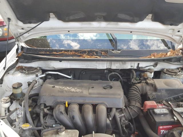 2T1KR32E65C476131 - 2005 TOYOTA COROLLA MA WHITE photo 7