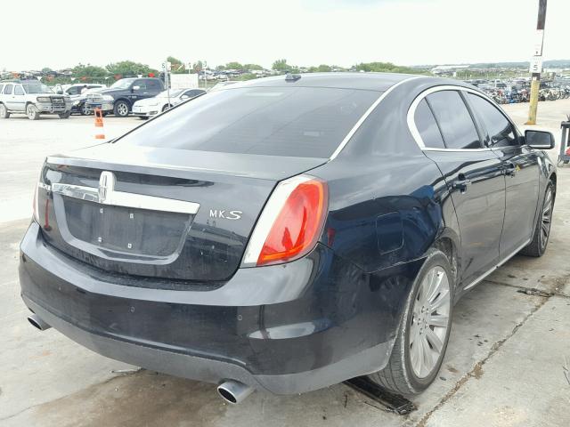 1LNHM93R79G631785 - 2009 LINCOLN MKS BLACK photo 4