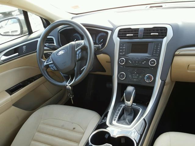 3FA6P0HD8ER179771 - 2014 FORD FUSION SE GRAY photo 9