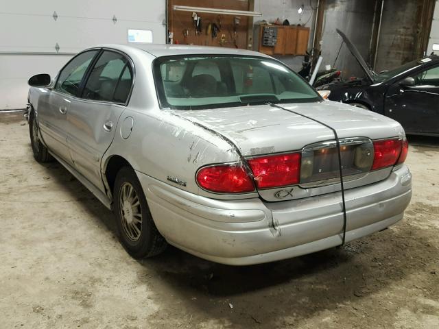 1G4HP54K12U199784 - 2002 BUICK LESABRE CU SILVER photo 3