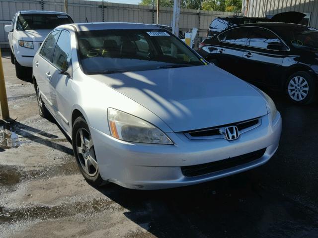 JHMCN36565C005159 - 2005 HONDA ACCORD HYB SILVER photo 1