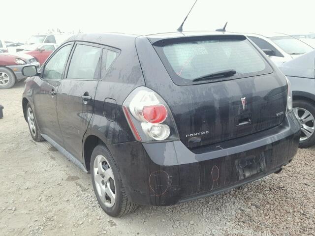 5Y2SP67859Z470083 - 2009 PONTIAC VIBE BLACK photo 3