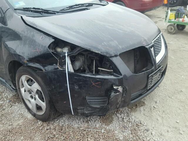 5Y2SP67859Z470083 - 2009 PONTIAC VIBE BLACK photo 9