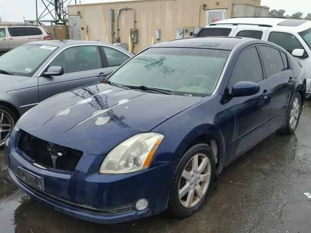 1N4BA41EX6C843689 - 2006 NISSAN MAXIMA SE BLUE photo 2